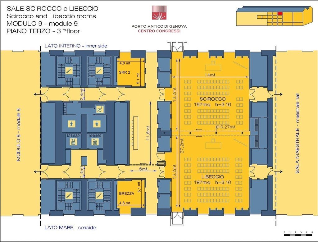 Piano Terzo — 3rd floor